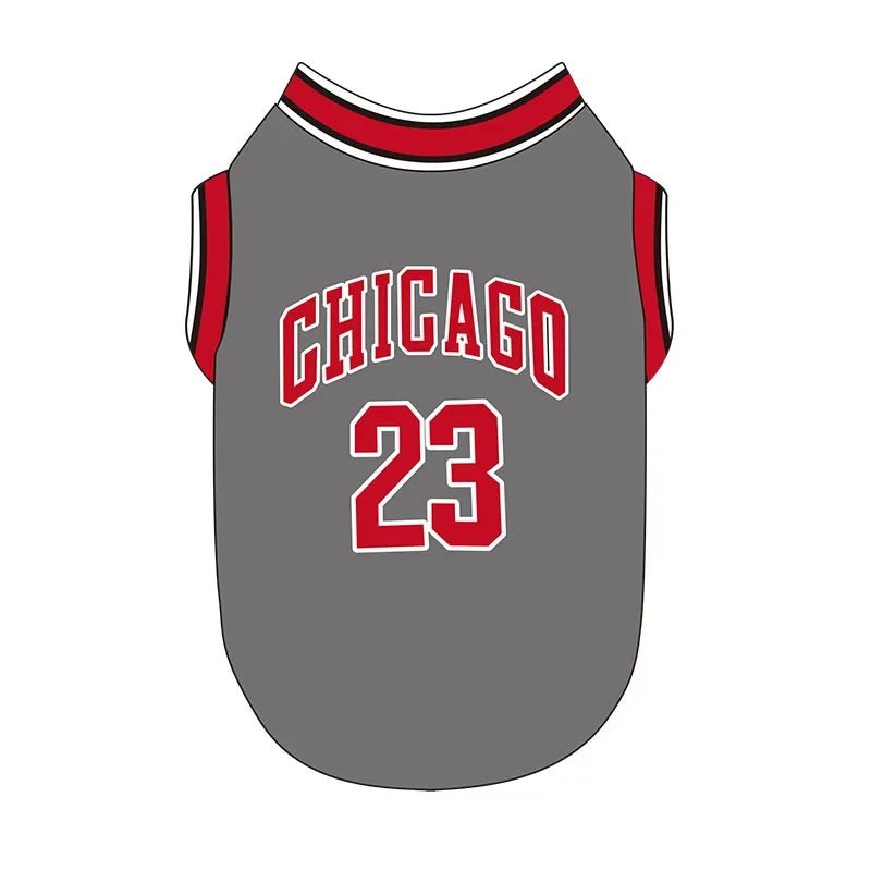 Summer Breathable Mesh Basketball Vest - PetLiveliest - PetLiveliest