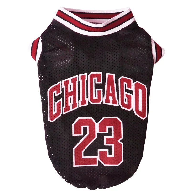 Summer Breathable Mesh Basketball Vest - PetLiveliest - PetLiveliest