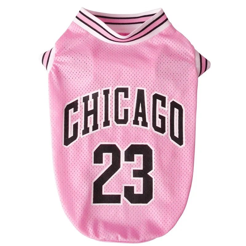 Summer Breathable Mesh Basketball Vest - PetLiveliest - PetLiveliest