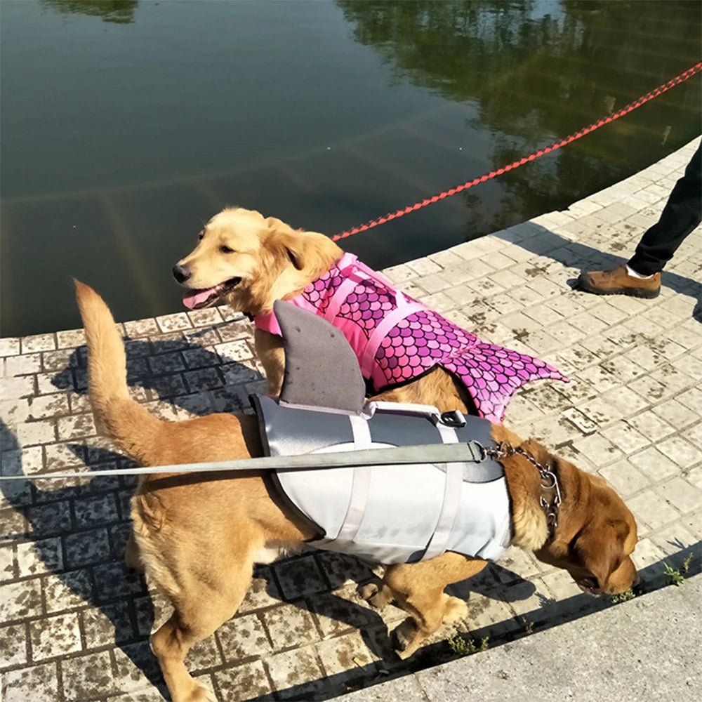 Summer Shark Dog Life Vest - PetLiveliest - PetLiveliest