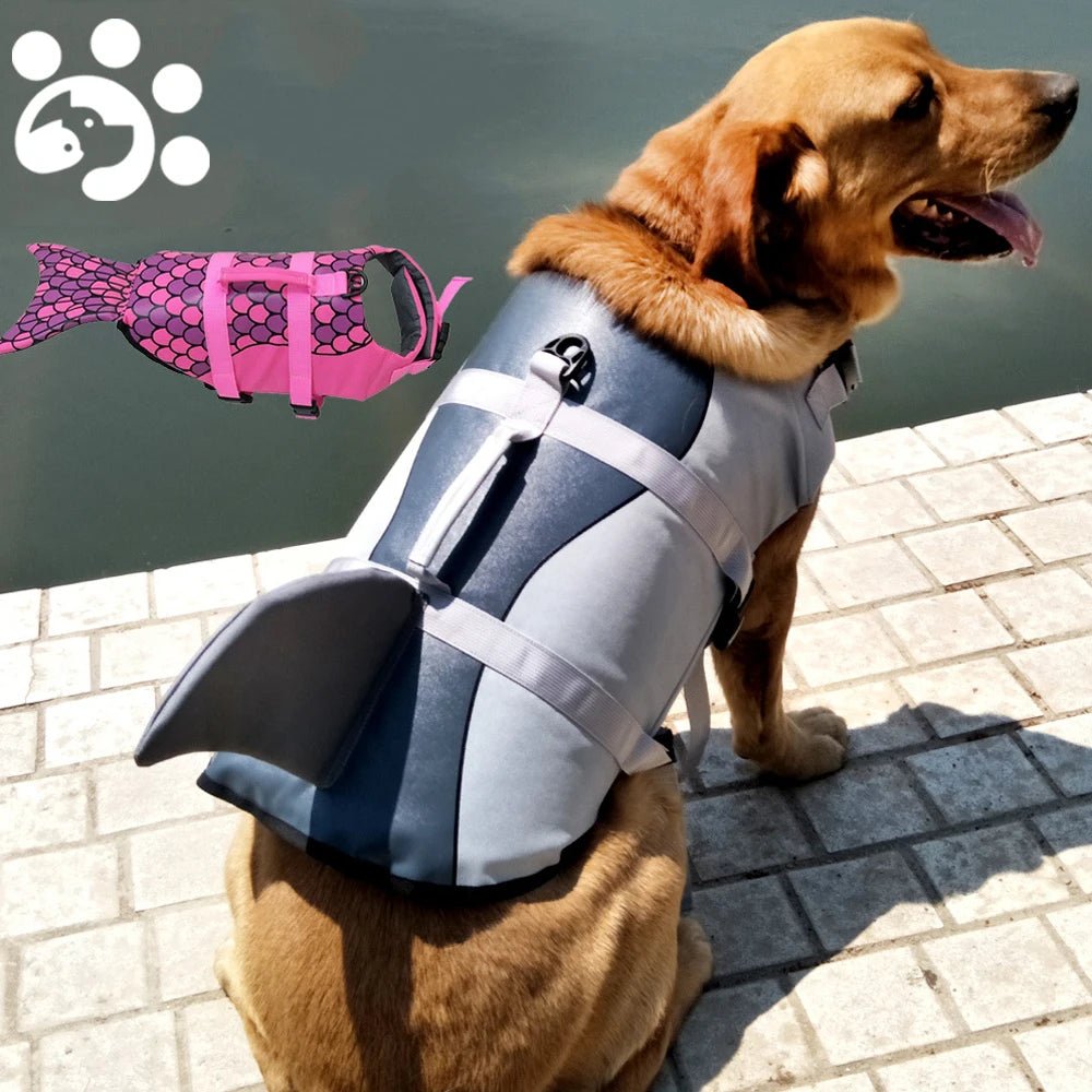 Summer Shark Dog Life Vest - PetLiveliest - PetLiveliest
