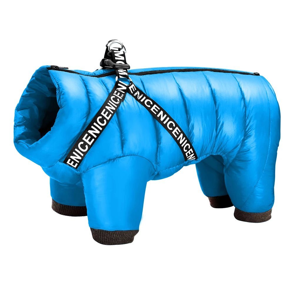 Super Warm Waterproof Coat With Harness - PetLiveliest - PetLiveliest