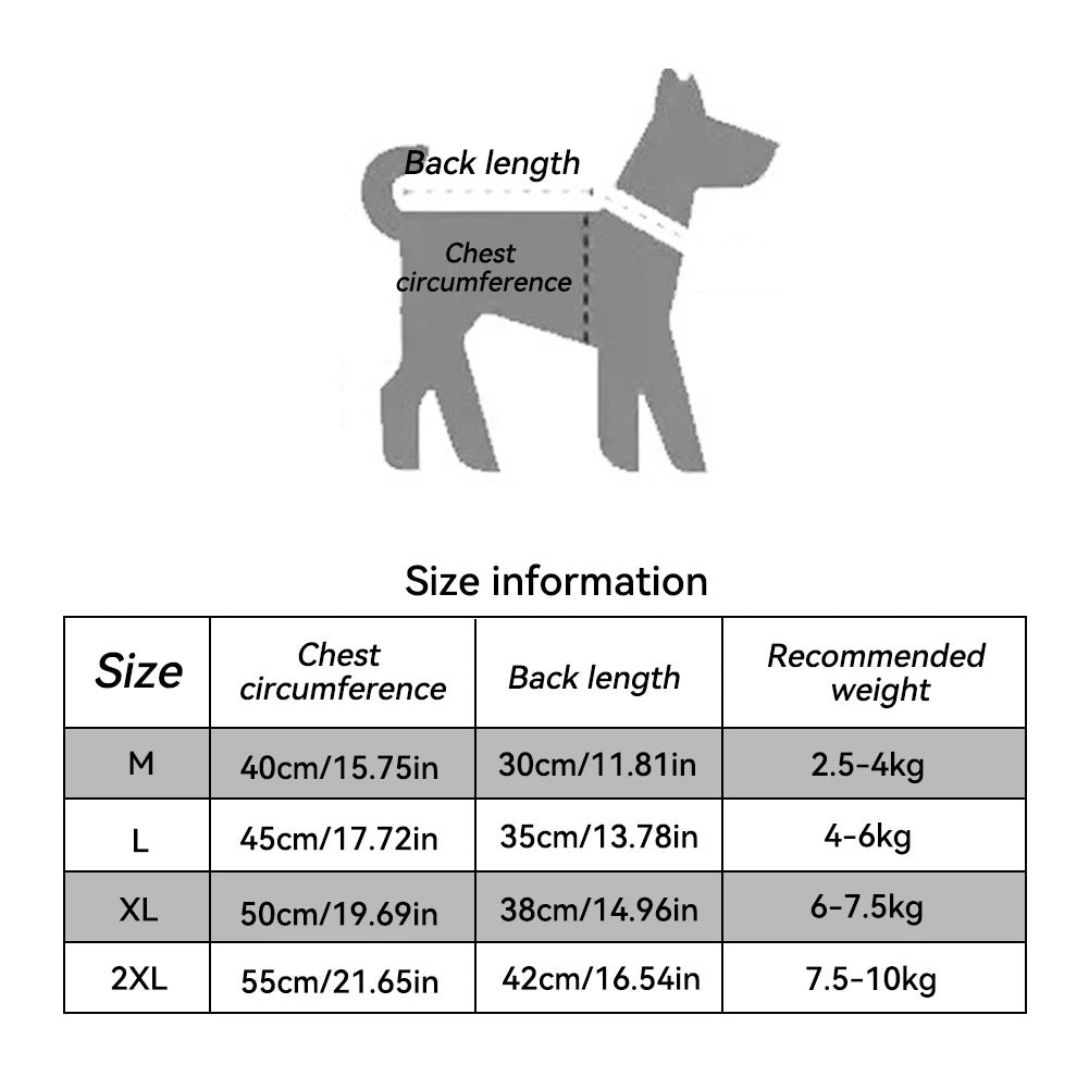 Warm Flannel Dog & Cat Winter Pajamas - PetLiveliest - PetLiveliest