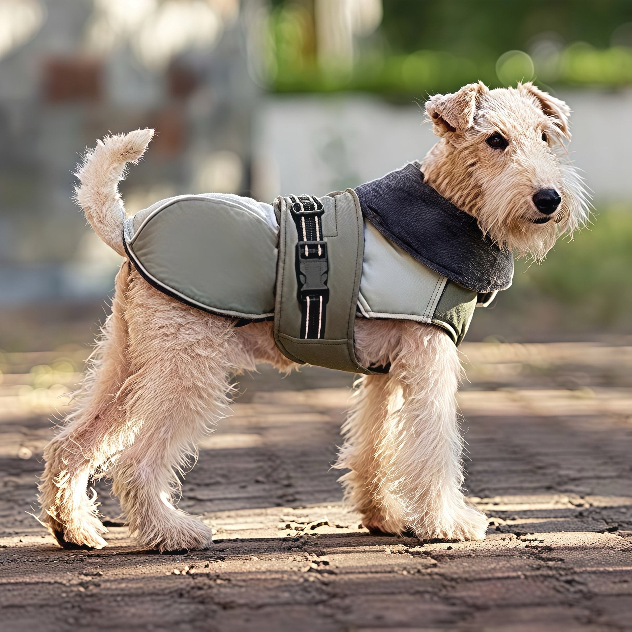Warm Thicken Windproof Jacket with Harness Hole - PetLiveliest - PetLiveliest