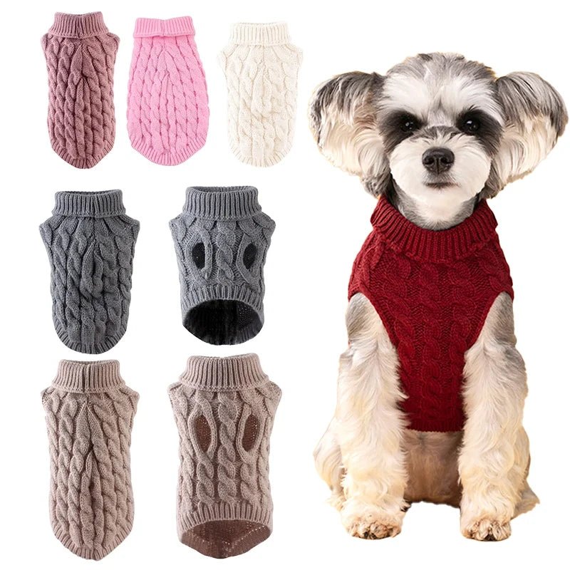 Cozy Knitwear Warm Winter Sweater - PetLiveliest - PetLiveliest