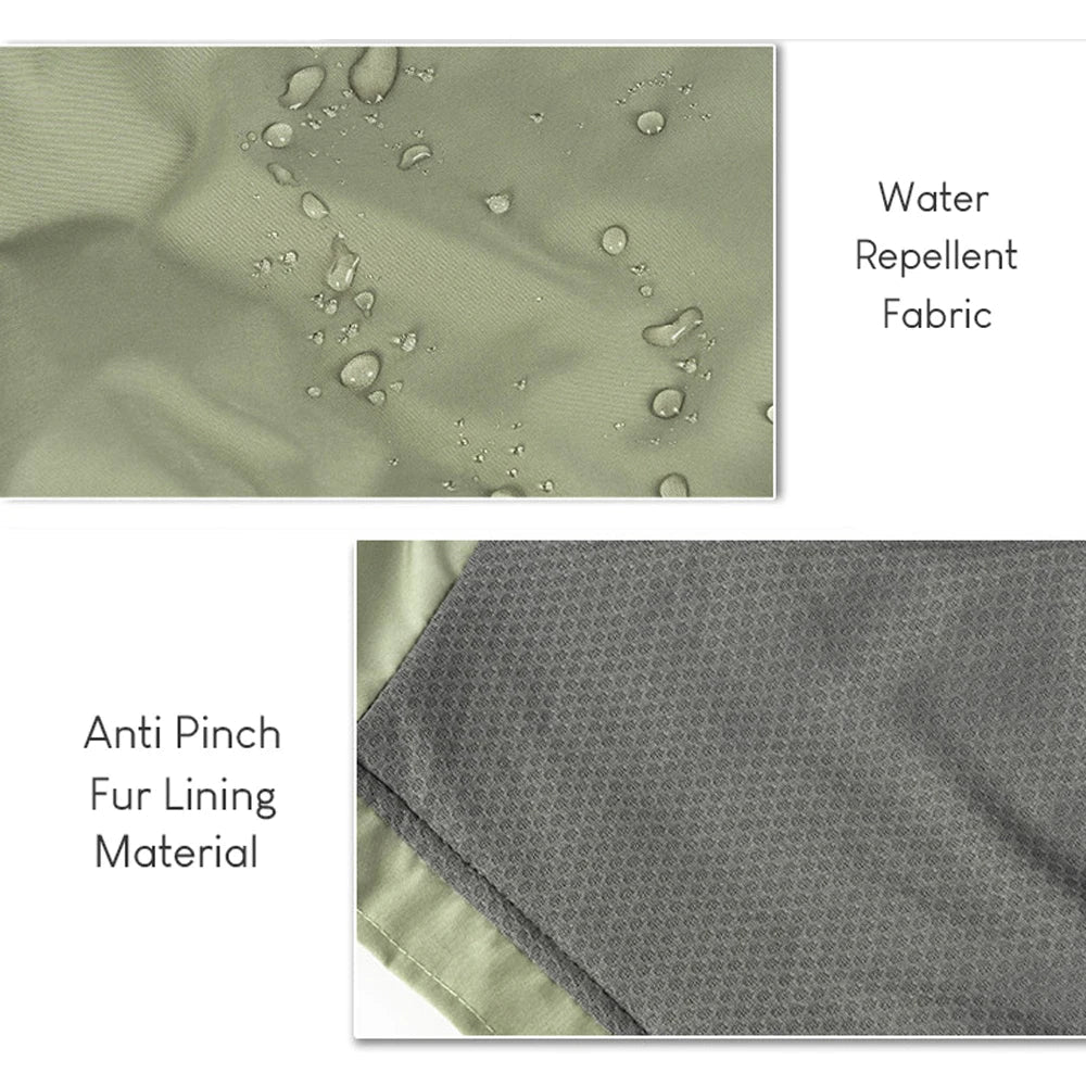Water Repellent Thicken Padded Coat with Harness - PetLiveliest - PetLiveliest