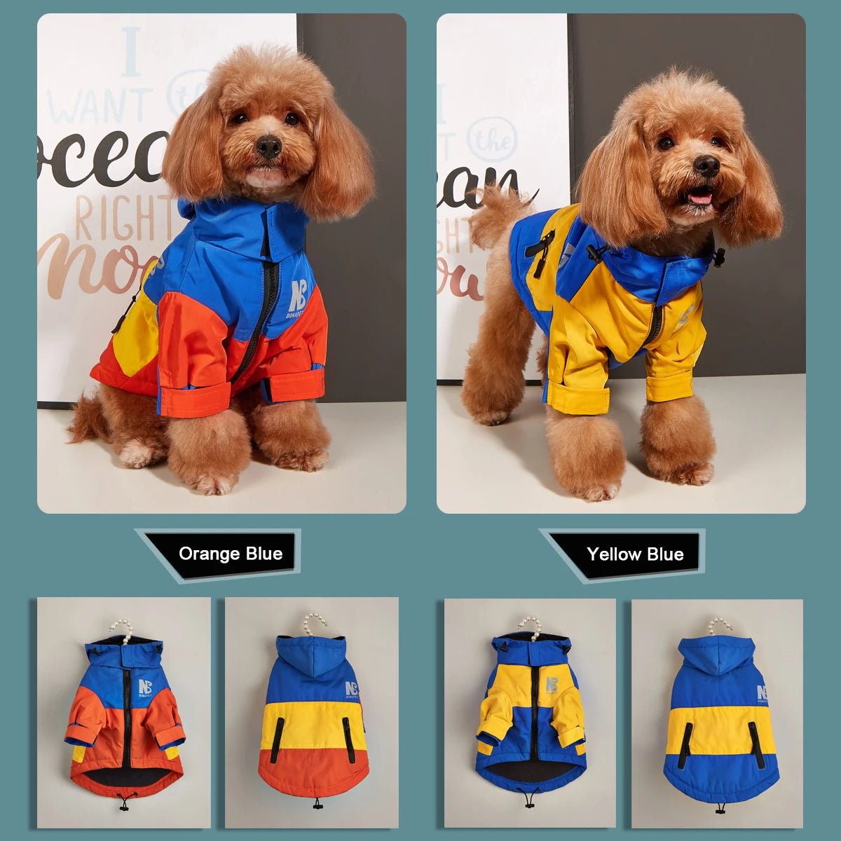 Bonapet Waterproof Dog Jacket - PetLiveliest - PetLiveliest
