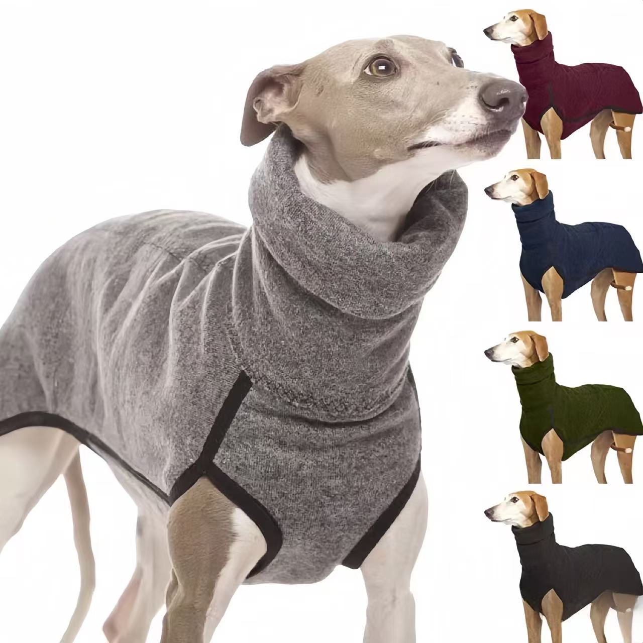 Winter High Collar Jumper Sweater - PetLiveliest - PetLiveliest