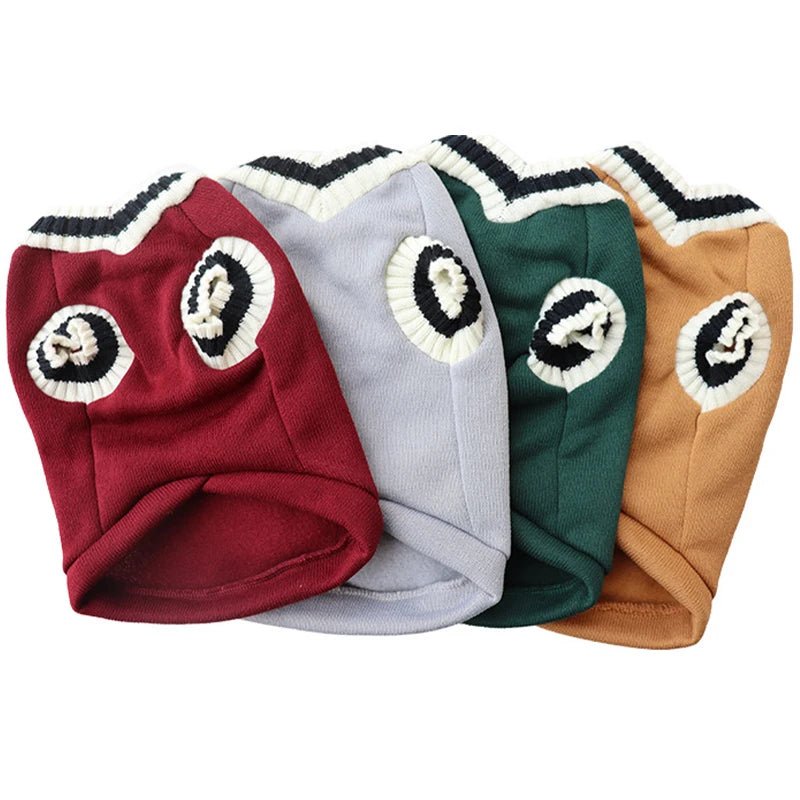 College Style V - Neck Sweater - PetLiveliest - PetLiveliest