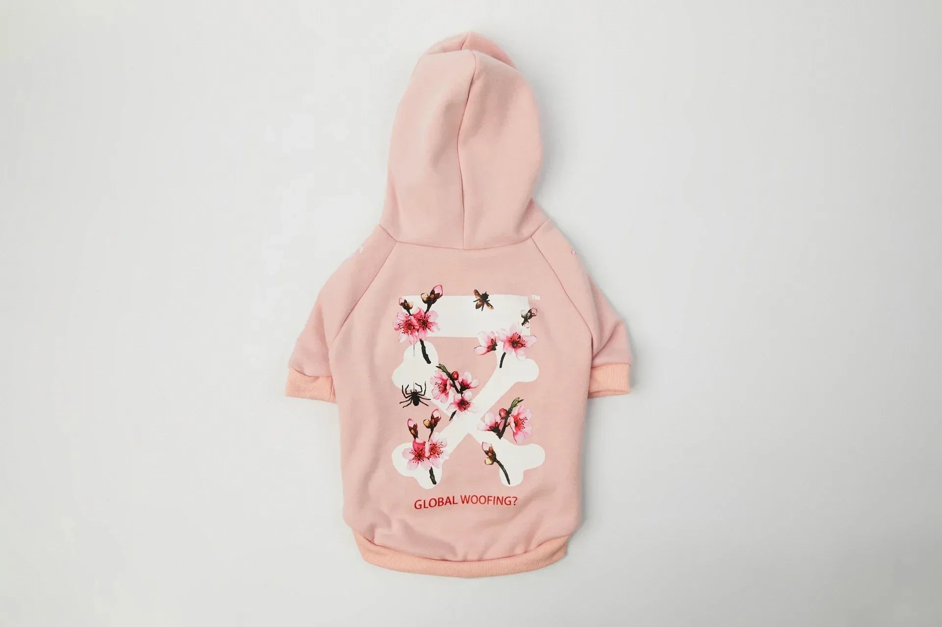 Winter Sakura Dog Hoodie - PetLiveliest - PetLiveliest