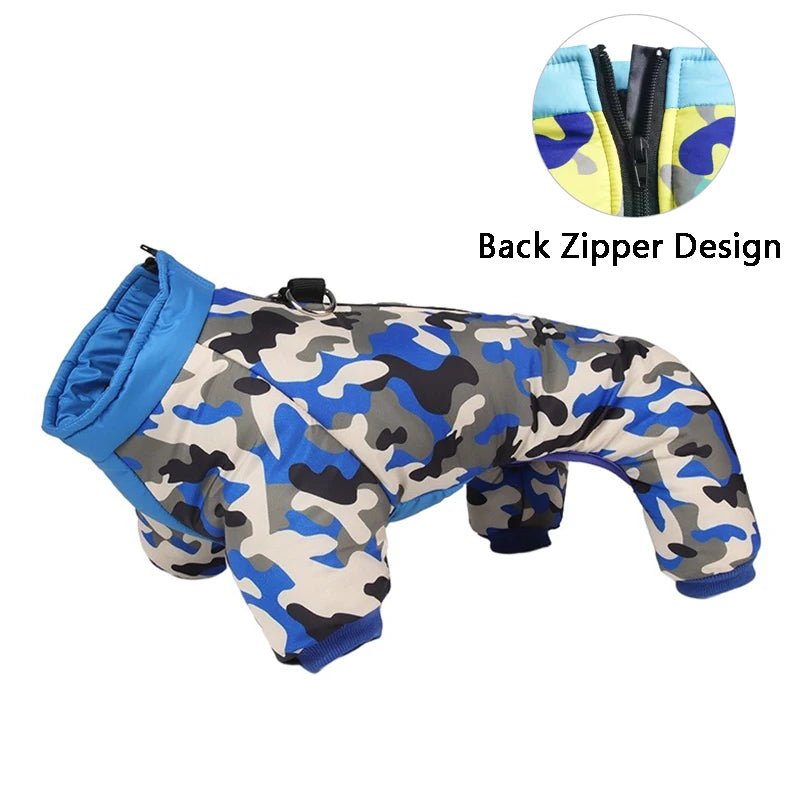 Insulated Winter Warm Thickened Dog Coat - PetLiveliest - PetLiveliest