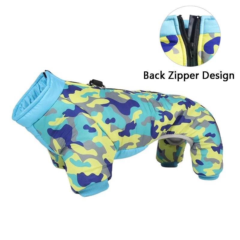 Insulated Winter Warm Thickened Dog Coat - PetLiveliest - PetLiveliest