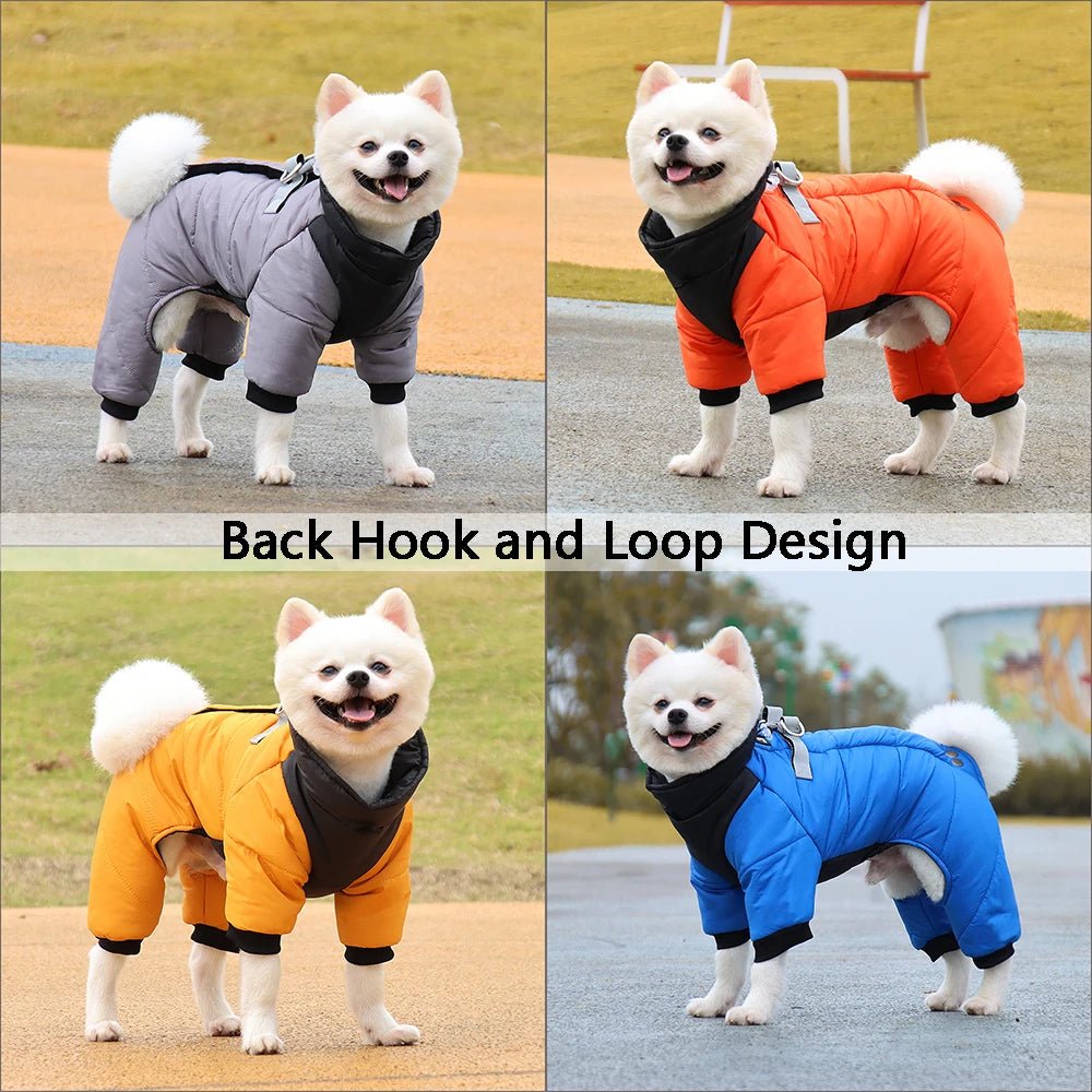 Insulated Winter Warm Thickened Dog Coat - PetLiveliest - PetLiveliest