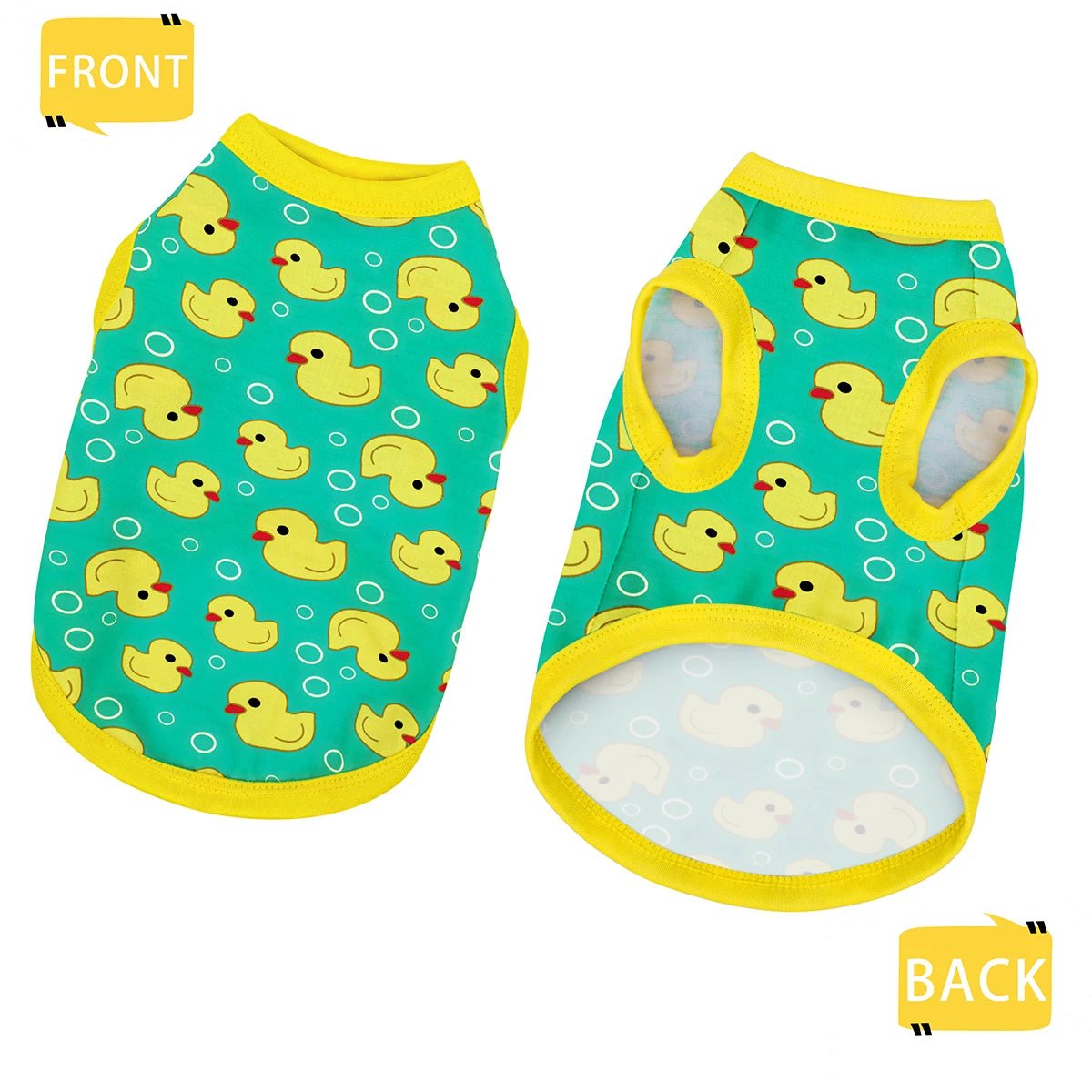 Yellow Duck Dog Vest - PetLiveliest - PetLiveliest