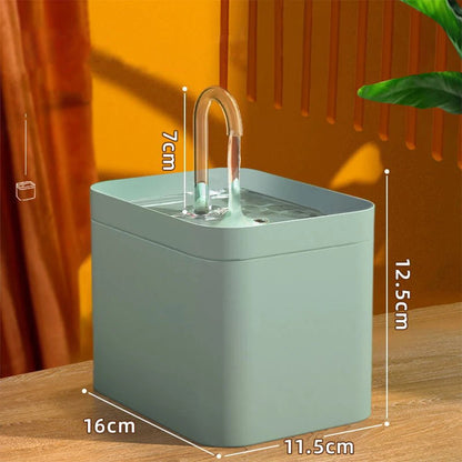 1.5L Automatic Pet Water Fountain | USB - Powered Quiet Hydration Solution - PetLiveliest - PetLiveliest