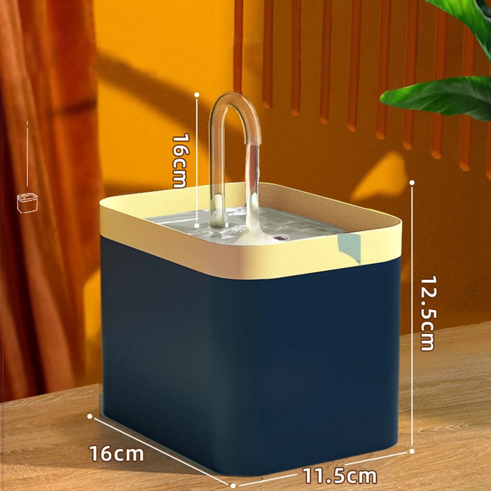 1.5L Automatic Pet Water Fountain | USB - Powered Quiet Hydration Solution - PetLiveliest - PetLiveliest