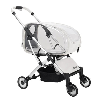 Transparent detachable dog stroller - PetLiveliest - PetLiveliest