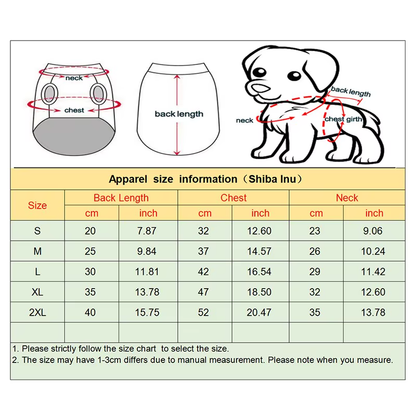 Winter Warm Dog Jacket for Small Breeds