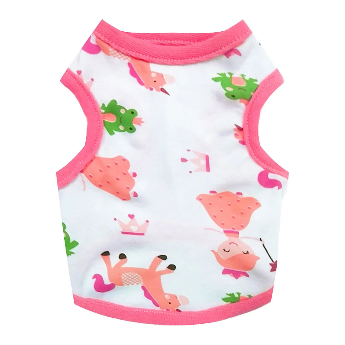 Breathable Summer Cartoon Dog Vest - PetLiveliest - PetLiveliest