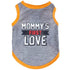 Cute Letter Print Vest - PetLiveliest - PetLiveliest