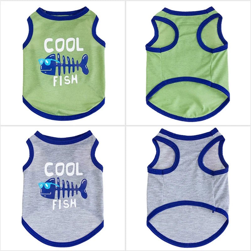 Cute Letter Print Vest - PetLiveliest - PetLiveliest