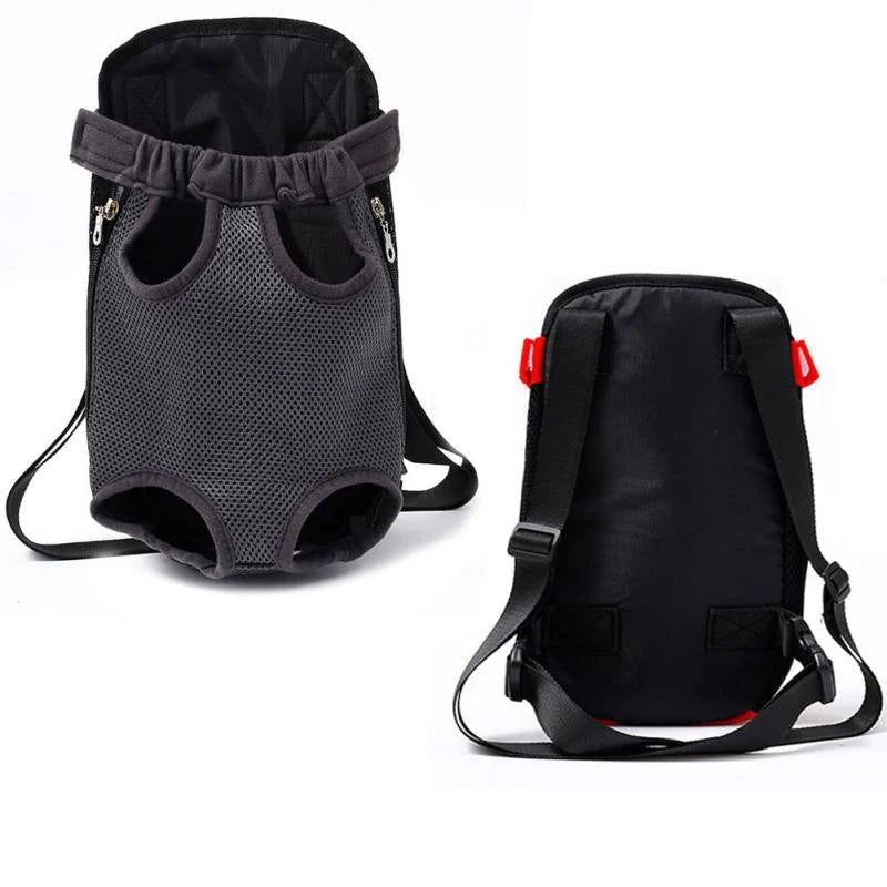 Denim Pet Dog Backpack Carrier - PetLiveliest - PetLiveliest