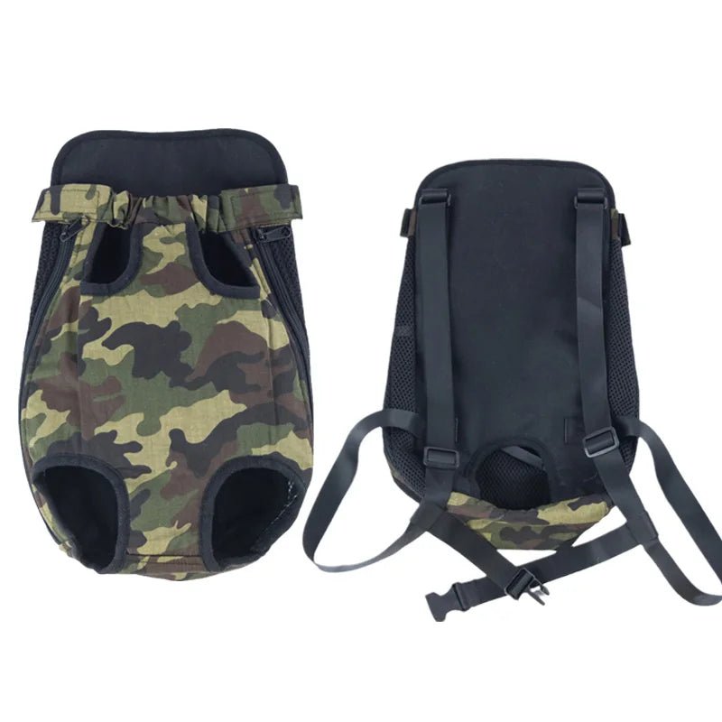 Denim Pet Dog Backpack Carrier - PetLiveliest - PetLiveliest