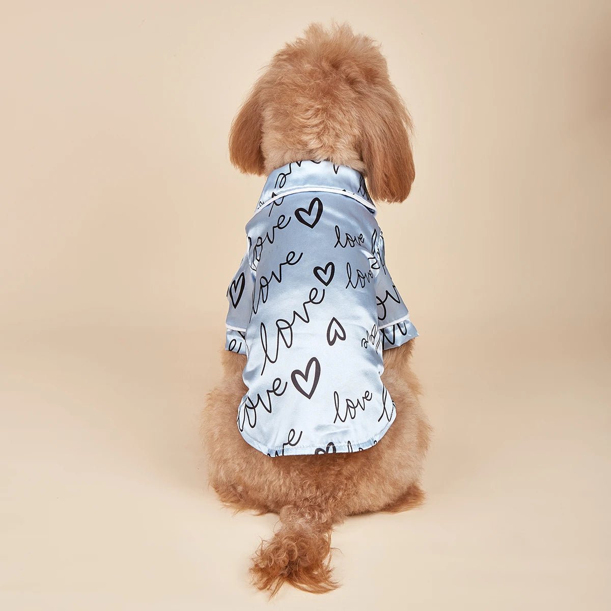 Heart Pattern Soft Dog Pajamas - PetLiveliest - PetLiveliest