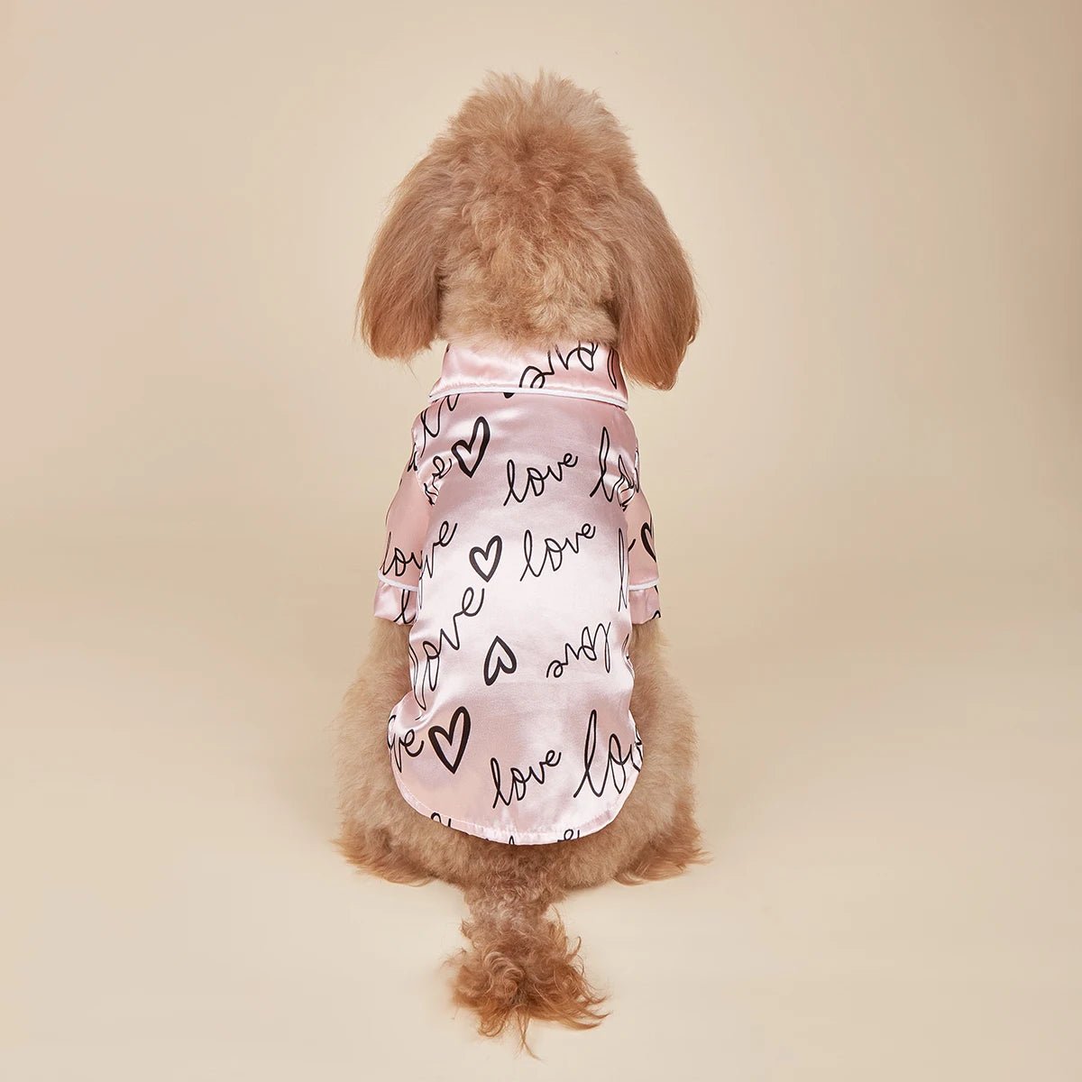 Heart Pattern Soft Dog Pajamas - PetLiveliest - PetLiveliest