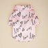 Heart Pattern Soft Dog Pajamas - PetLiveliest - PetLiveliest