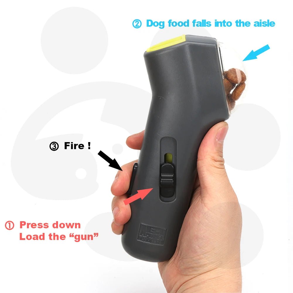 Interactive Dog Treat Launcher Toy - PetLiveliest - PetLiveliest