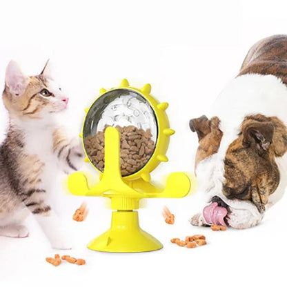 Interactive Windmill Treat Dispensing Dog Toy - PetLiveliest - PetLiveliest