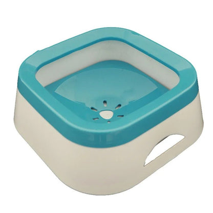 Large Capacity Anti - Splash Dog Water Bowl - PetLiveliest - PetLiveliest