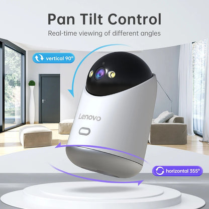 Lenovo 3MP WiFi Smart Home Camera - PetLiveliest - PetLiveliest
