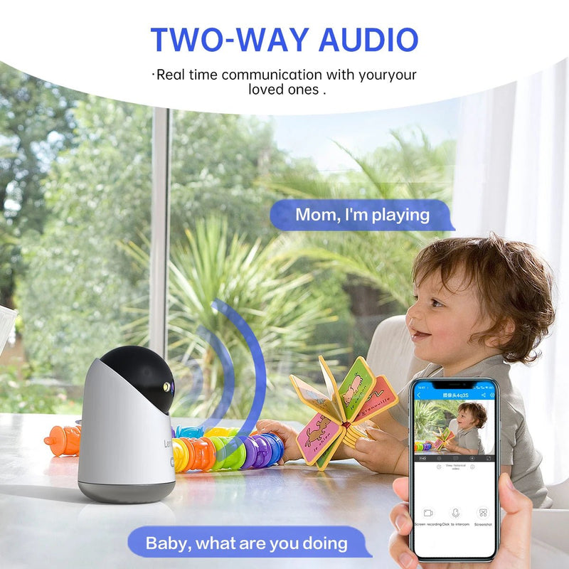 Lenovo 3MP WiFi Smart Home Camera - PetLiveliest - PetLiveliest