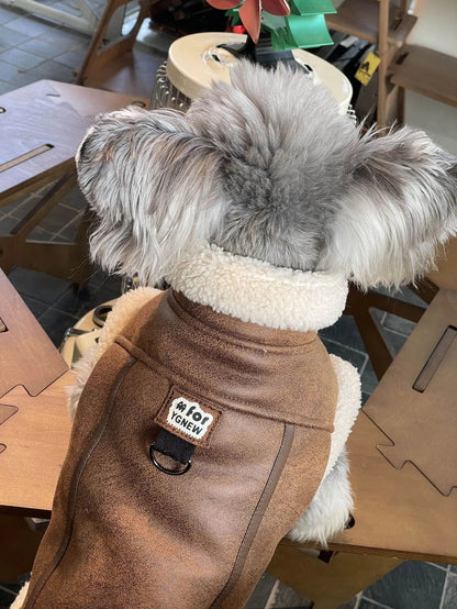 Velvet Sleeveless Pet Vest - PetLiveliest - PetLiveliest