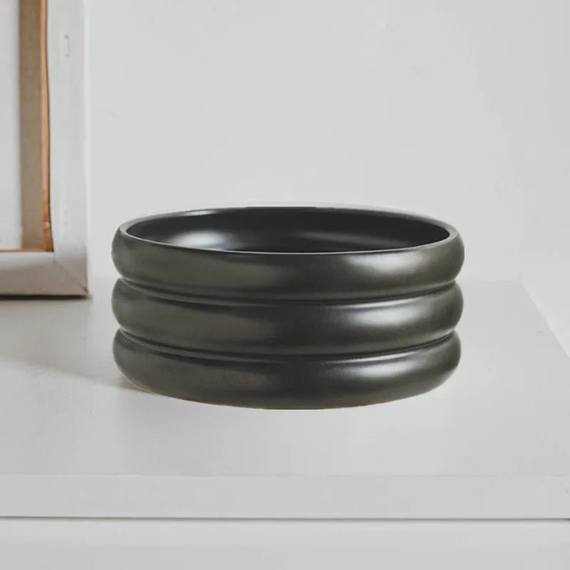 Pet Ceramic Bowl Set - Elevated Feeding Bowls - PetLiveliest - PetLiveliest