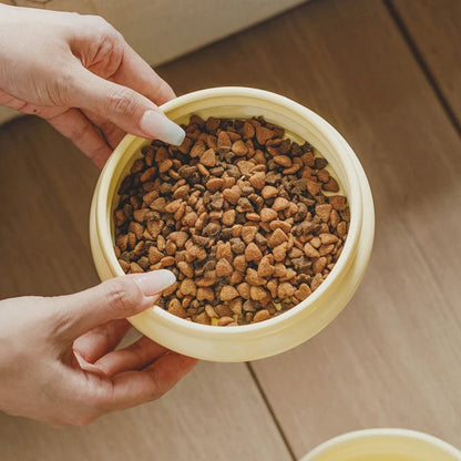 Pet Ceramic Bowl Set - Elevated Feeding Bowls - PetLiveliest - PetLiveliest