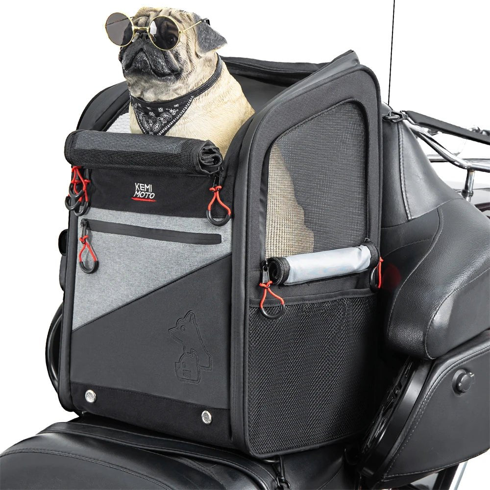 Portable Motorcycle Dog/Cat Carrier Bag 44L - PetLiveliest - PetLiveliest