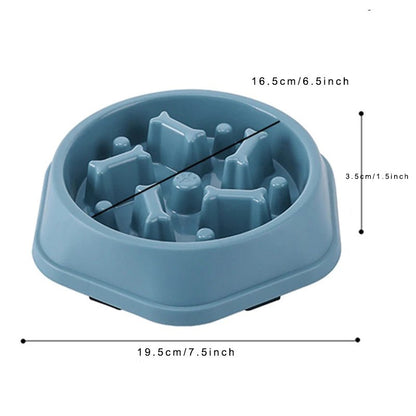 Slow Feeder Dog Bowl - Anti - Choking Puzzle Bowl - PetLiveliest - PetLiveliest