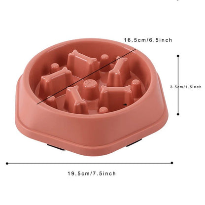 Slow Feeder Dog Bowl - Anti - Choking Puzzle Bowl - PetLiveliest - PetLiveliest