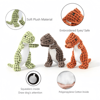 Squeaky Plush Dog Toy - PetLiveliest - PetLiveliest
