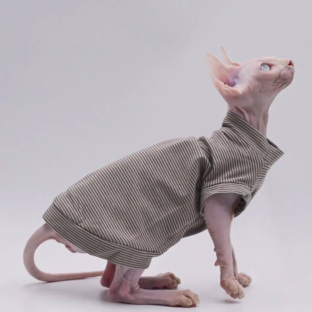 Summer Fashion Cotton Cat Vest - PetLiveliest - PetLiveliest