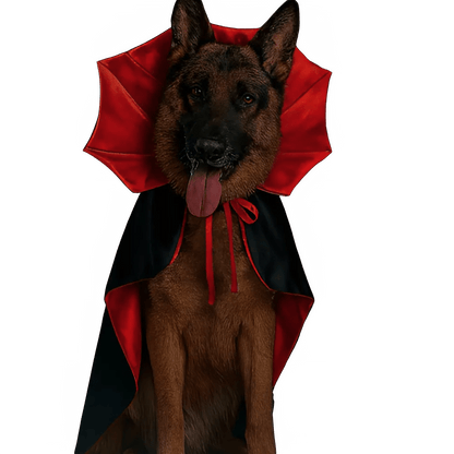 Vampire Bat Wings Pet Halloween Costume - PetLiveliest - PetLiveliest