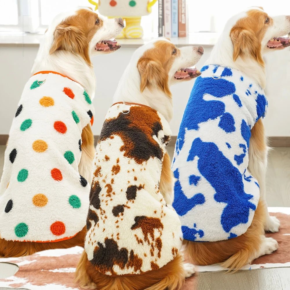 Warm Flannel Dog &amp; Cat Winter Pajamas - PetLiveliest - PetLiveliest