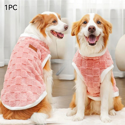 Warm Flannel Dog Sweater - Winter Pet Coat - PetLiveliest - PetLiveliest
