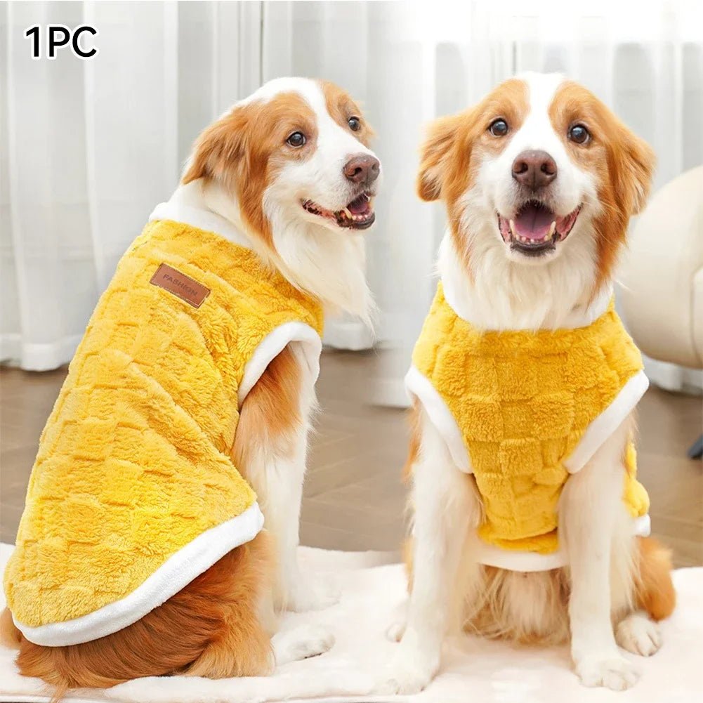 Warm Flannel Dog Sweater - Winter Pet Coat - PetLiveliest - PetLiveliest