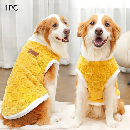 Warm Flannel Dog Sweater - Winter Pet Coat - PetLiveliest - PetLiveliest
