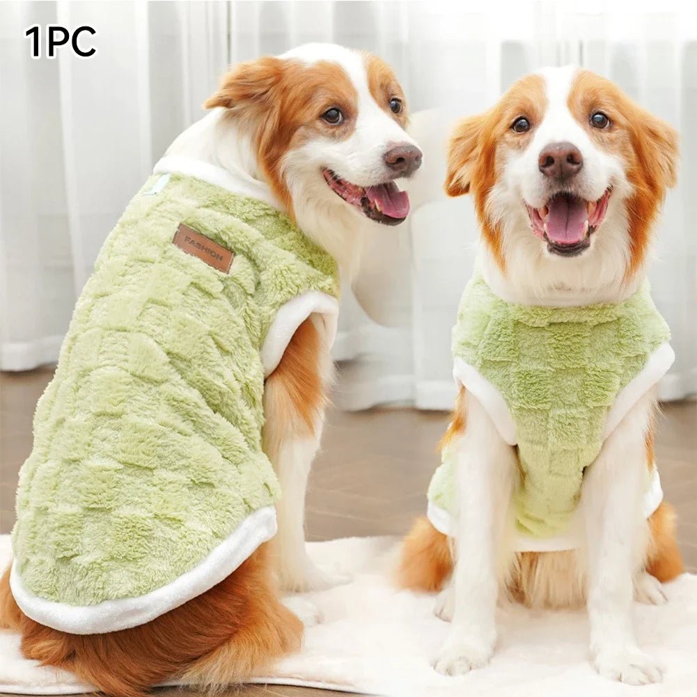 Warm Flannel Dog Sweater - Winter Pet Coat - PetLiveliest - PetLiveliest