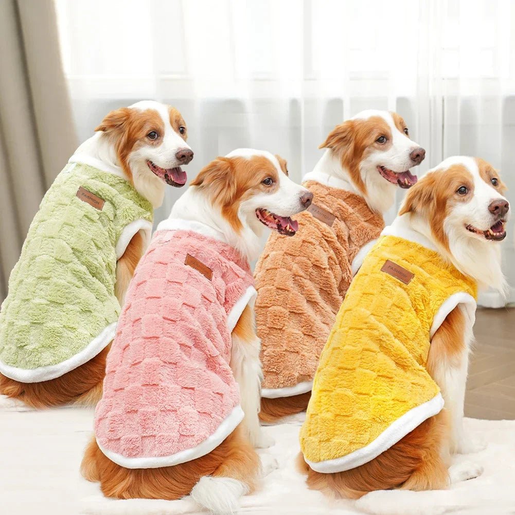 Warm Flannel Dog Sweater - Winter Pet Coat - PetLiveliest - PetLiveliest
